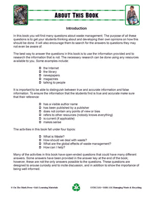 Managing Waste and Recycling Grades 5-8