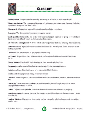 Managing Waste and Recycling Grades 5-8