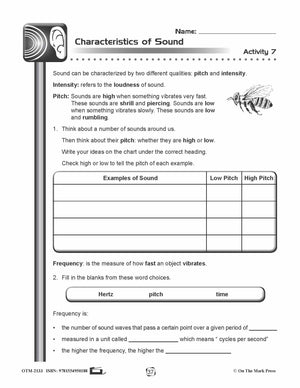 Sounds All Around Us Lesson Plan Grades 4-6