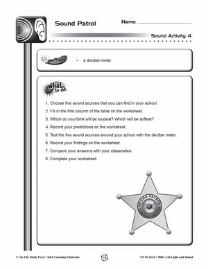 Pitch and Intensity Lesson & Experiment Gr. 4-6