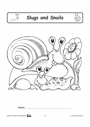 Slugs & Snails Student Booklet Grades 1-3