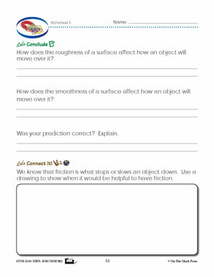 The Friction Effect Lesson Plan Grade 1