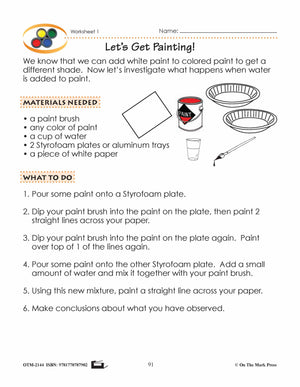 Let's Get Painting Lesson Plan Grade 1