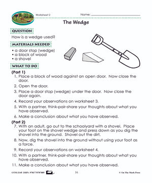 The Wedge Lesson Plan Grade 2