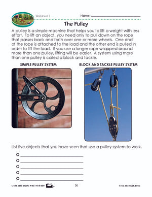 The Pulley Lesson Plan Grade 2