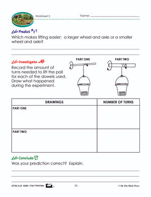 Wheel and Axle Lesson Plan Grade 2