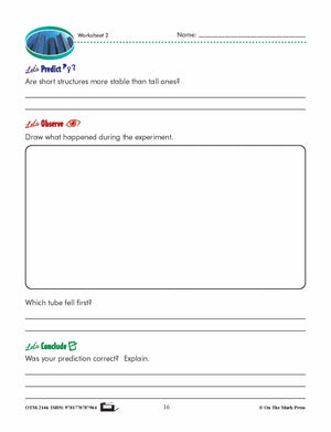 Stability of Structures Lesson Plan Grade 3