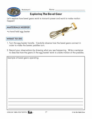 Gears In Motion Lesson Plan Grade 4