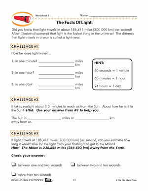 Light Travels Lesson Plan Grade 4