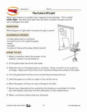 The Colors of Light Lesson Plan Grade 4