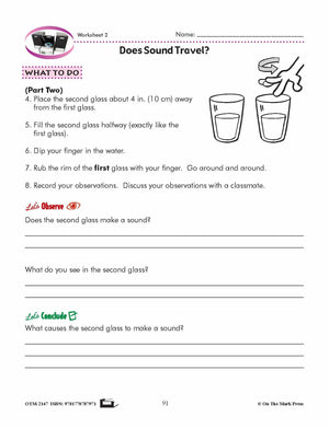 Sound Travels Lesson Plan Grade 4