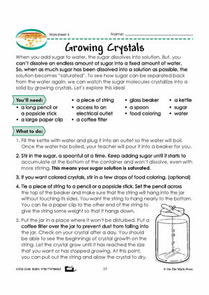 Mixing and Separating Grade 5 Lesson with Experiments