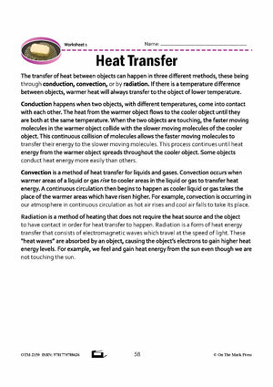 Heat Transfer Grade 7 Lesson with Experiments