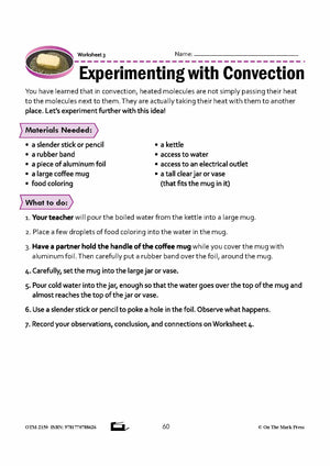 Heat Transfer Grade 7 Lesson with Experiments