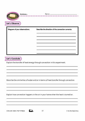 Heat Transfer Grade 7 Lesson with Experiments