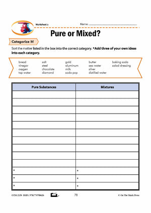 Mixtures Grade 7 Lesson with Experiments