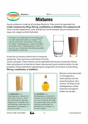 Solutions & Mixtures: The Particle Theory Grade 8 Lesson with Experiments