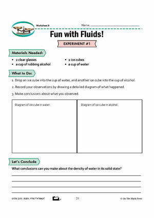 Mass, Volume, Density Grade 8 Lesson with Experiments