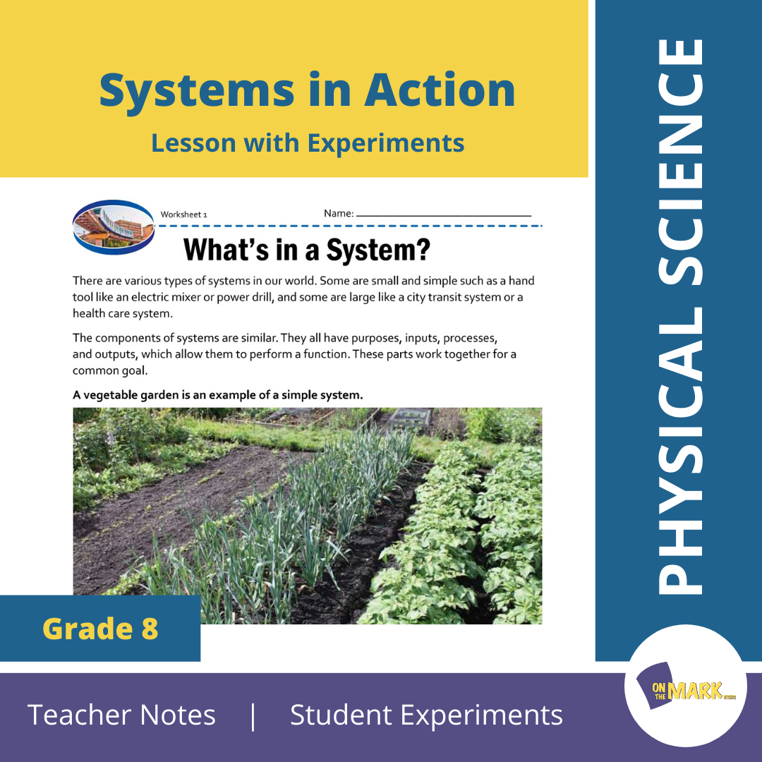 Systems in Action Grade 8 Lesson with Experiments