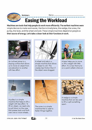 The Relationship Between Work, Force, and Distance Moved Grade 8 Lesson with Experiments