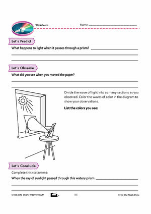 On the Spectrum Grade 8 Lesson with Experiments