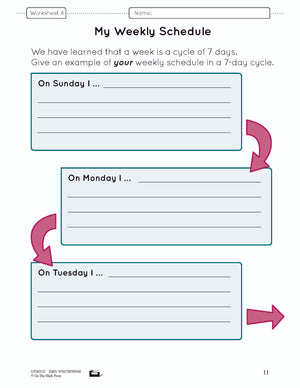 Seven Day Cycle Lesson Plan Grade 1
