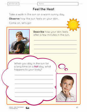 The Heat of the Sun Lesson Plan Grade 1