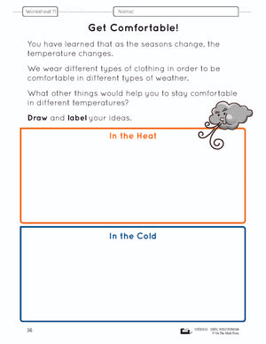 The Heat of the Sun Lesson Plan Grade 1