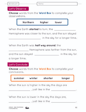 In the Light of the Day Lesson Plan Grade 1