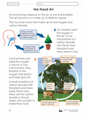 Using and Needing Air Lesson Plan Grade 2