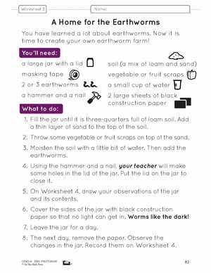 Earthworm Invasion! Lesson Plan Grade 2