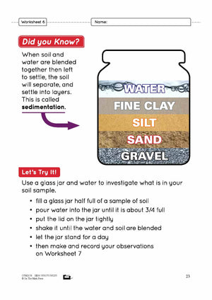 Soils In Your Environment Lesson Plan Grade 3