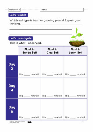 Growing in the Garden Lesson Plan Grade 3