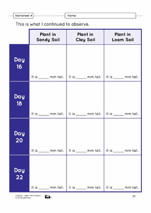 Growing in the Garden Lesson Plan Grade 3