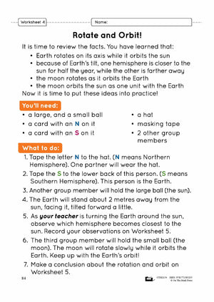 The View From Earth Lesson Plan Grade 3