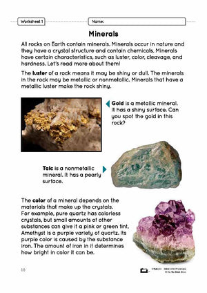 Exploring Minerals Grade 4 Lesson Plan