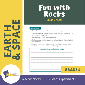 Fun with Rocks Grade 4 Lesson Plan