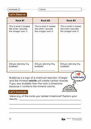 Fun with Rocks Grade 4 Lesson Plan