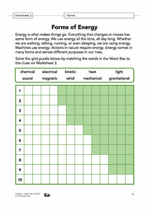 Forms of Energy Grade 5 Lesson Plan