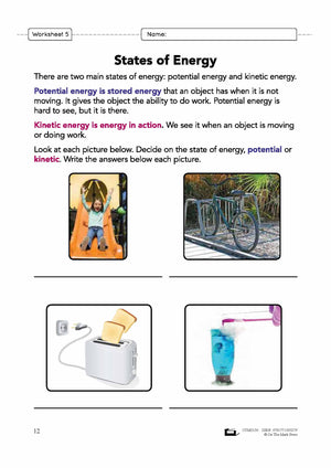 Forms of Energy Grade 5 Lesson Plan