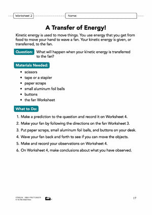 Energy Transformation Grade 5 Lesson Plan