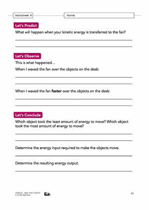 Energy Transformation Grade 5 Lesson Plan