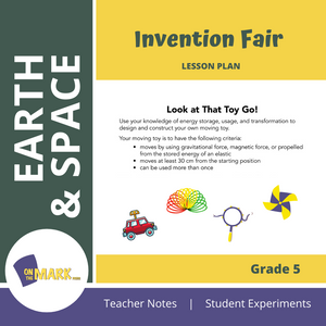 Energy Invention Fair Grade 5 Lesson Plan