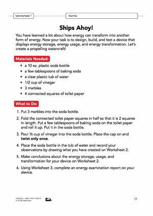 Energy Invention Fair Grade 5 Lesson Plan