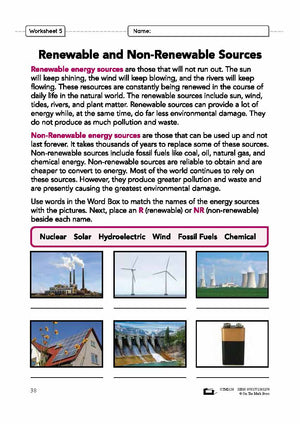 Energy Sources Grade 5 Lesson Plan