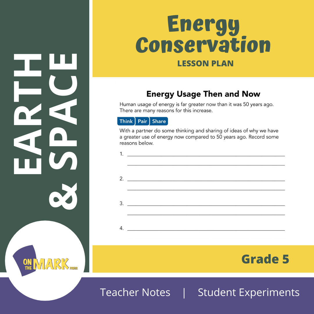 Energy Conservation Grade 5 Lesson Plan