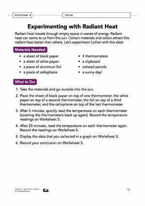 The Heat of the Sun Grade 5 Lesson Plan