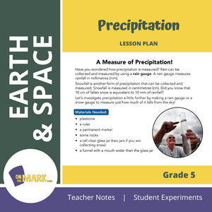 Precipitation Grade 5 Lesson Plan