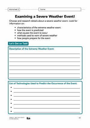 Extreme Weather Grade 5 Lesson Plan