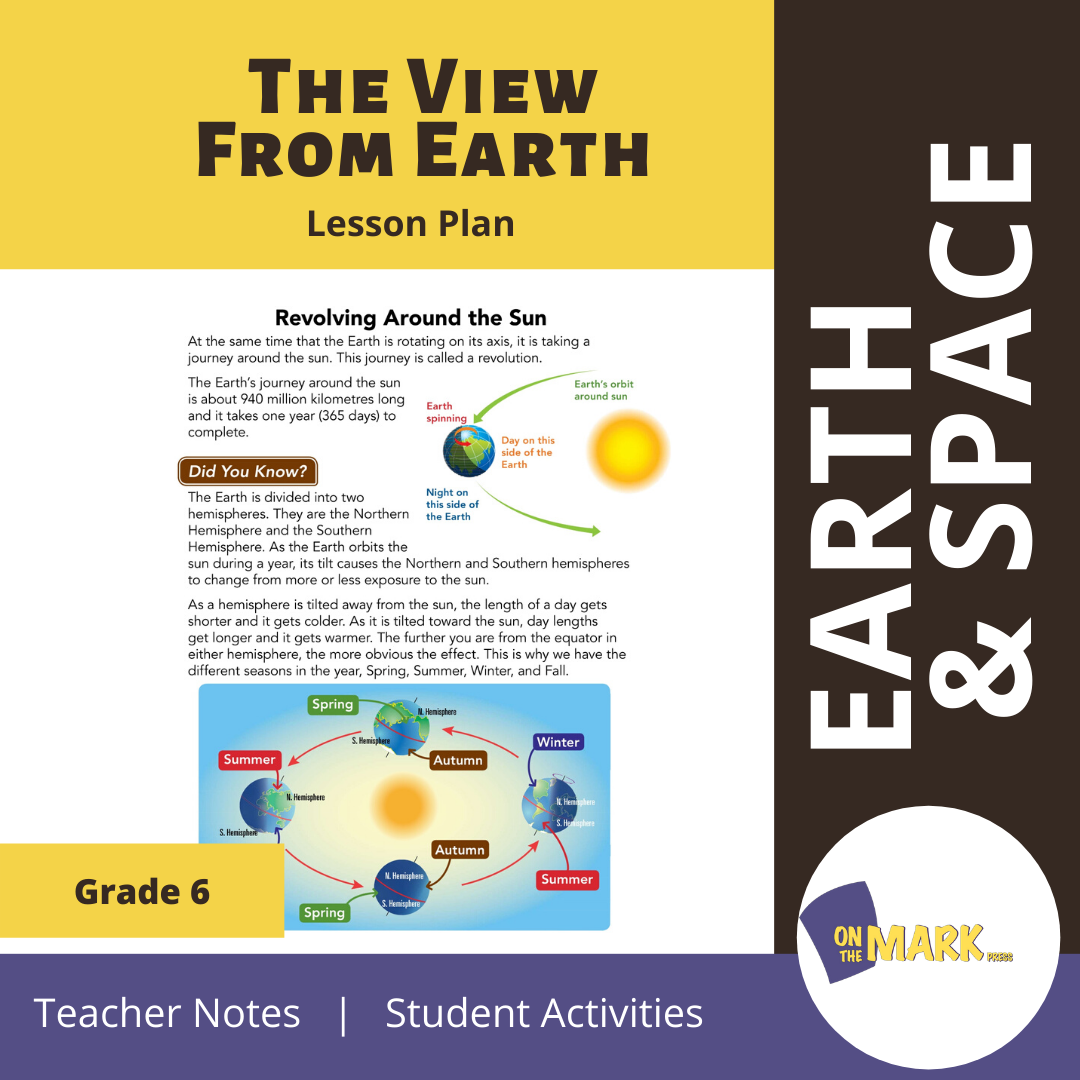 The View From Earth Grade 6 Lesson Plan
